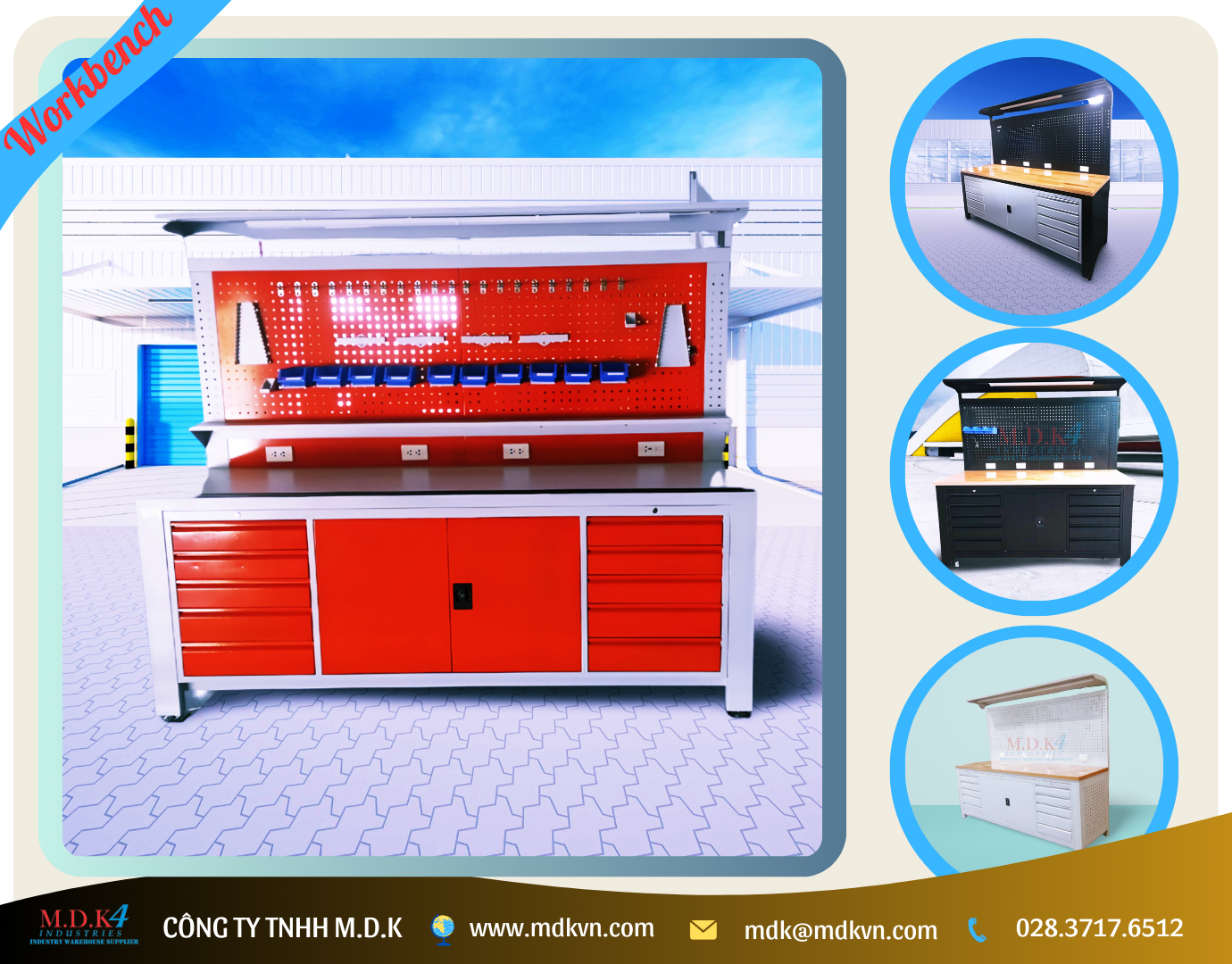 Bàn thao tác/workbench MDK4-002